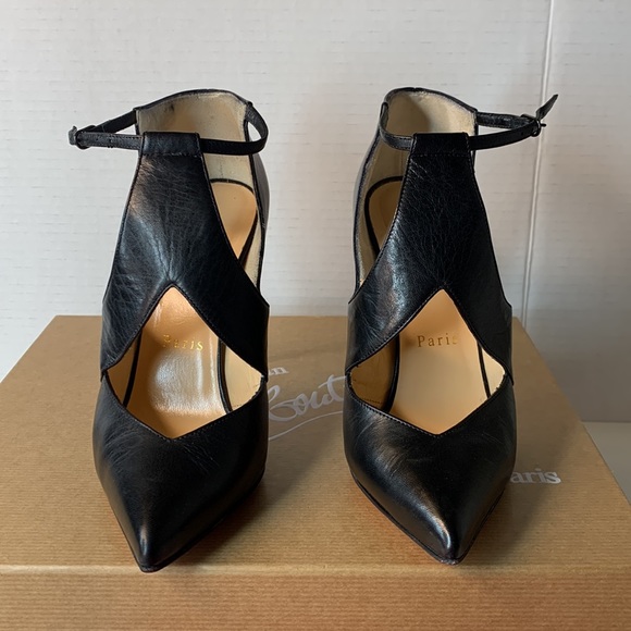 NEW Condition Christian Louboutin Dictata 100 Kid (Black) - Picture 3 of 10